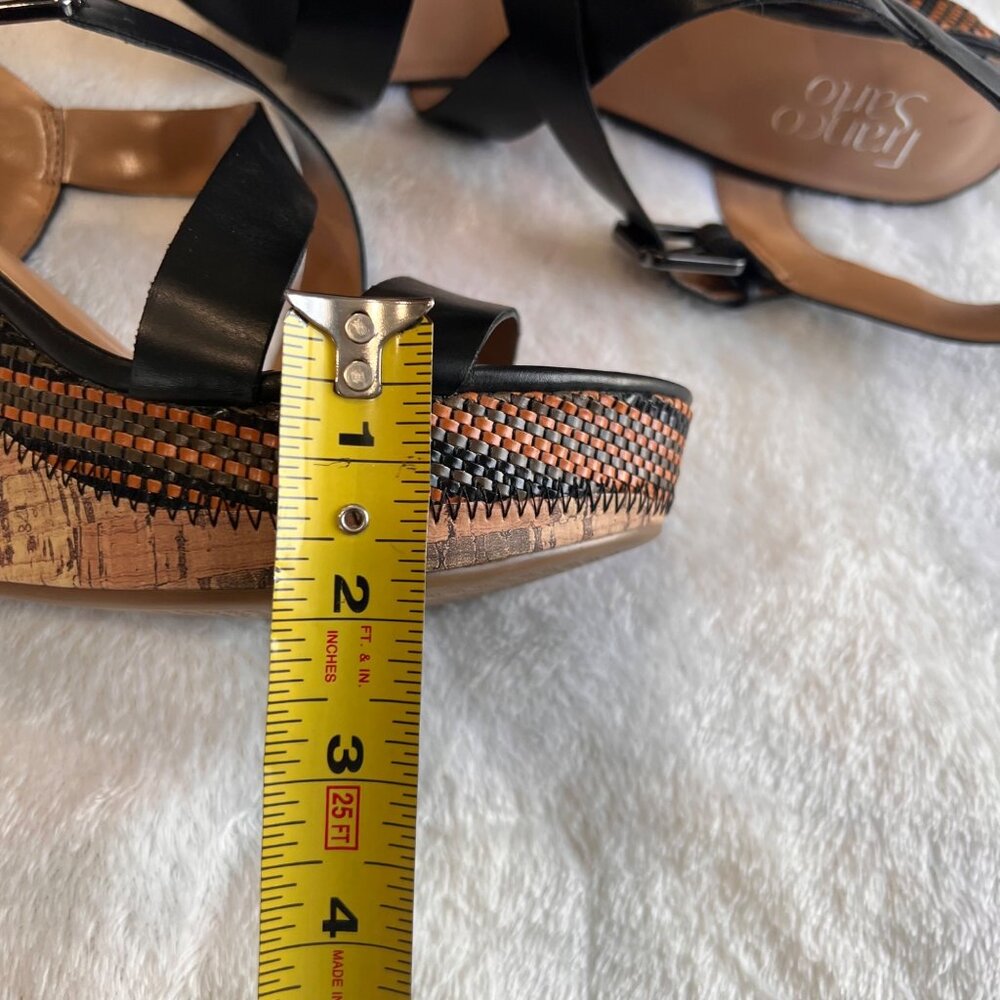 Franco Sarto stallion 2,‎ wedge sandals size 8 - Picture 6 of 9